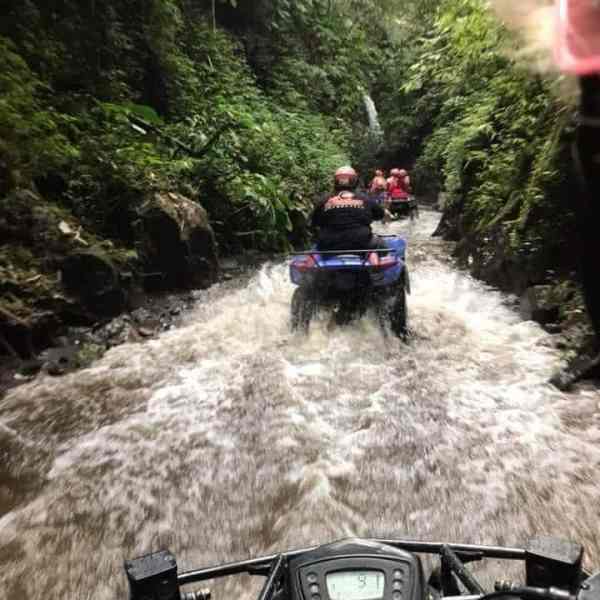 ATV in Bali with friends